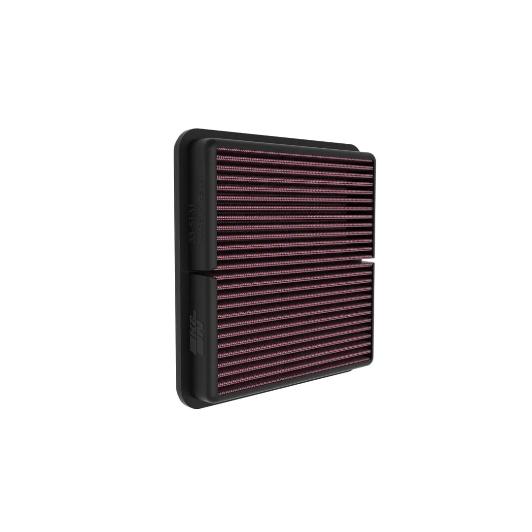33-5131 – K&N FILTER Air Filter, Washable Red Cotton Gauze Panel - view 2